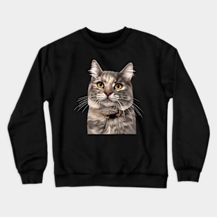 Cute cat Crewneck Sweatshirt